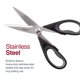 thumbnail image 4 of Tijeras de Cocina Zyliss 30200 23 cm Acero Inoxidable Rojo, 4 of 7