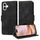 thumbnail image 3 of Carcasa FOXDOCK iPhone 16 Plus de cuero PU, diseño acolchado clásico, protección contra caídas y rayones, 3 of 5