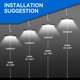 thumbnail image 5 of Lámpara LED High Bay Yihuven, 200 W, 3000 lm, 5000 K, IP65, 120 V, 5 of 9