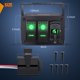 thumbnail image 2 of Caja de Interruptores Nilight de 2 Canales con USB y Voltímetro PD Tipo C, 2 of 9