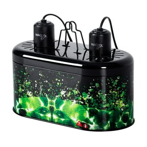Lámpara Doble Reptile Dome Wacool Para 2 Bombillas De 150 W