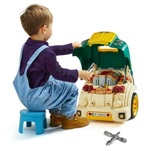 Juego De Reparación De Coches Mecánicos Para Niños Engine Toy Vevor, 60 Piezas, Más De 3