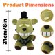 thumbnail image 2 of Set de 4 juguetes de peluche de animales de terror de 20 cm – PLIIMONA, 2 of 6