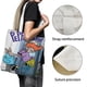 thumbnail image 3 of Pepper AnnBolso de tela con estampado de lienzo para mujer, bolsa de compras reutilizable y estética, con cremallera interior, regalo para mujer,40*45cm., 3 of 6