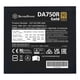 thumbnail image 2 of Fuente de poder SilverStone Technology DA750R Gold 80 Plus Gold 750W, 2 of 4