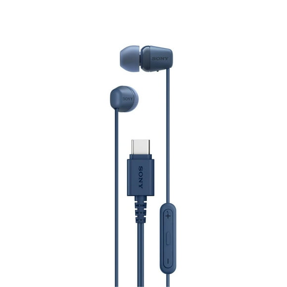 Audífonos In Ear Sony IER-EX15C/L Alambrico Tipo C Azul