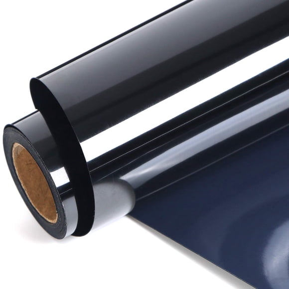 Vinilo térmico FUNKAKA 30 cm x 2,7 m negro para planchar