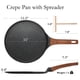 thumbnail image 2 of Sartén para crepes ESLITE LIFE, 28 cm, cerámica antiadherente, color negro, 2 of 7