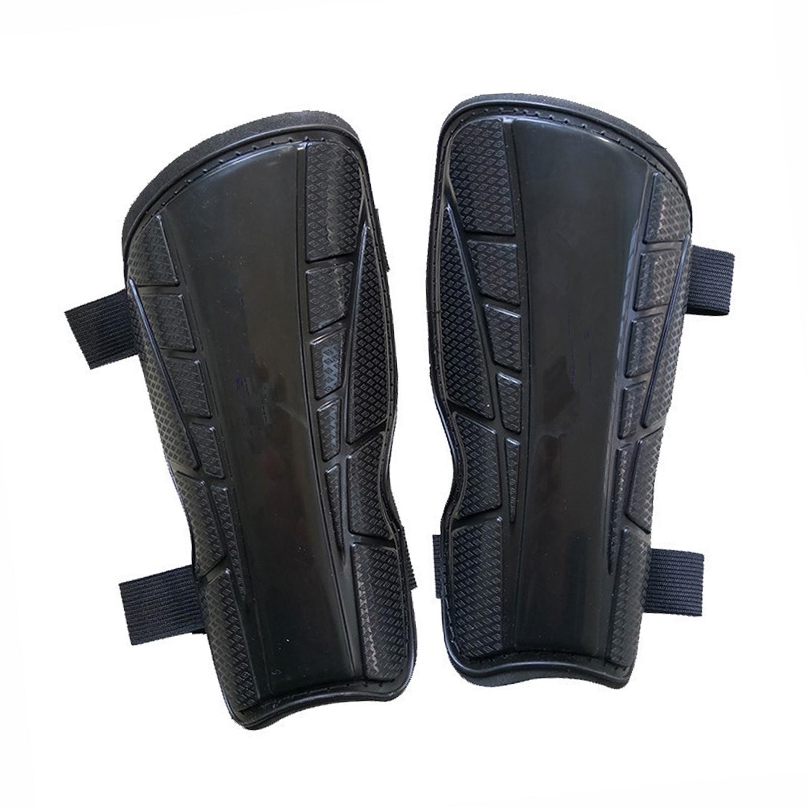 Magideal - 2X Espinilleras De Fútbol, Equipo De Protección De Fútbol, Pantorrillas, Accesorios Para Adultos Y Adultos, Protectores De Piernas Para Entrenamie 18 Cm