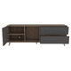 thumbnail image 5 of Rack de TV 60" Salem 1 Puerta 2 Cajones, Miel Y Plomo 58,4x158,4x45,6 Cm, 5 of 14