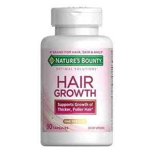 Suplemento Nature'S Bounty Para El Crecimiento Del Cabello, 90 Cápsulas