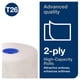 thumbnail image 3 of Rollo de papel higiénico T26 Advanced de alta capacidad, 2 capas, 3 of 8