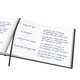 thumbnail image 2 of Libro de visitas The Useful Co. Funda de cuero negro con tapa dura, 2 of 3