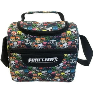 Intek - Lonchera Escolar Minecarft - Mi80948 Verde