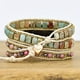 thumbnail image 4 of Bohemian Red Patterned Braided Watch Band - Handmade and Durable, 4 of 4