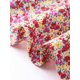 thumbnail image 5 of INSPIRE CHIC Vestido Midi Floral de Rayón para Mujer con Cintura Fruncida, Manga Corta, Ligero, Ajustado y Acampanado para Primavera y Verano, Blanco Rojo M, 5 of 6
