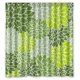thumbnail image 1 of Cortina de ducha vintage con diseño floral verde y ganchos, tamaño 60 x 72 pulgadas, 1 of 3