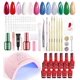 thumbnail image 1 of Kit de esmalte de gel Beetles 12 colores con lámpara UV, 1 of 9