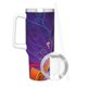 thumbnail image 3 of Willy Wonka Vaso aislado de acero inoxidable con asa, diseño temático, regalo para familia, amigos y fans; incluye pajita y encaja en el portavasos estándar, 40 oz, 3 of 6
