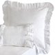 thumbnail image 5 of Euro Sham QSH 2 piezas 66 cm blanco con volante, 5 of 7