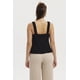 thumbnail image 3 of Polera Mujer Textura Cinta Negro, 3 of 4