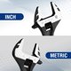 thumbnail image 3 of Llave inglesa WORKPRO 15 cm de acero Cr‑V con óxido negro, 3 of 9
