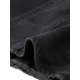 thumbnail image 5 of INSPIRE CHIC Chaleco de Jean para Mujeres Sin Mangas Cuello en U Abotonado Bolsillos Chalecos Occidentales Top Chaleco de Mezclilla Recortado S Negro, 5 of 6