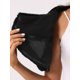 thumbnail image 5 of INSPIRE CHIC Chal Elegante de Piel Sintética para Mujer, Envoltura de Fiesta de Boda, Estola, Bolero L Negro, 5 of 6