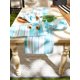 thumbnail image 2 of Table Runner DII Summer Stripe, 14 x 72 pulgadas, Beach House, poliéster, 2 of 7