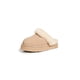 thumbnail image 1 of Zapatilla UGG DISQUETTE para mujer, color arena con parte superior de gamuza, 1 of 6