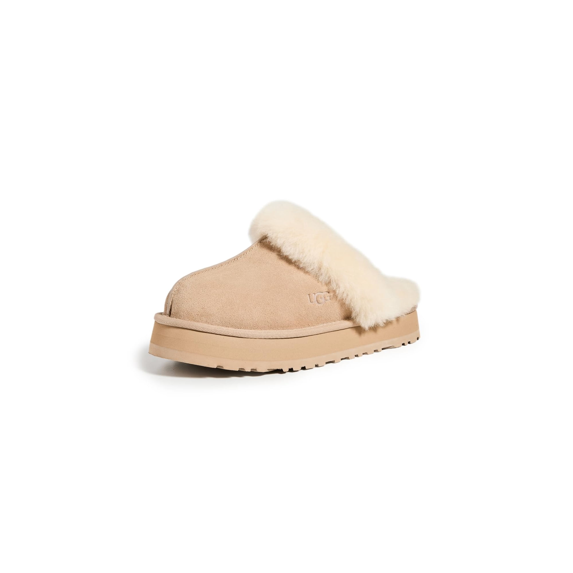 Zapatilla Ugg Disquette Para Mujer, Color Arena, Talla 6