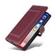 thumbnail image 3 of Premium Wallet Case for Samsung Galaxy S24 with Card Slots & Kickstand, Flip Cover Red, 3 of 6