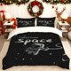 thumbnail image 1 of Starry Sky Wallpaper Printed Duvet Cover Set Printed Bedding Soft Duvet Cover And Two Pillowcases Suitable for All Seasons Ideal for Family Bedrooms And Guest R, 1 of 1