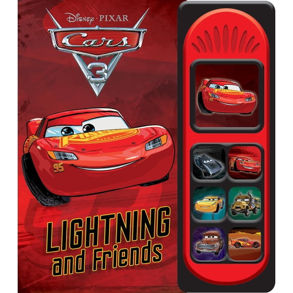 Libro sonoro PI Kids Cars 3: Rayo McQueen y sus amigos