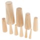 thumbnail image 5 of Juego De 10 Tapones De Madera Blandos De Emergencia Surtidos Para Barcos, 5 of 5