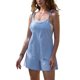 thumbnail image 4 of INSPIRE CHIC Monos Cortos Casuales para Mujeres sin Mangas con Tirantes Ajustables de Espagueti para el Verano S Azul, 4 of 6