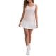thumbnail image 2 of INSPIRE CHIC Camiseta de Tirantes para Lactancia Materna con Hebillas para Mujer, Cuello en U con Acolchado, Ajuste Suelto, Chaleco a Rayas Largo M Albaricoque, 2 of 6
