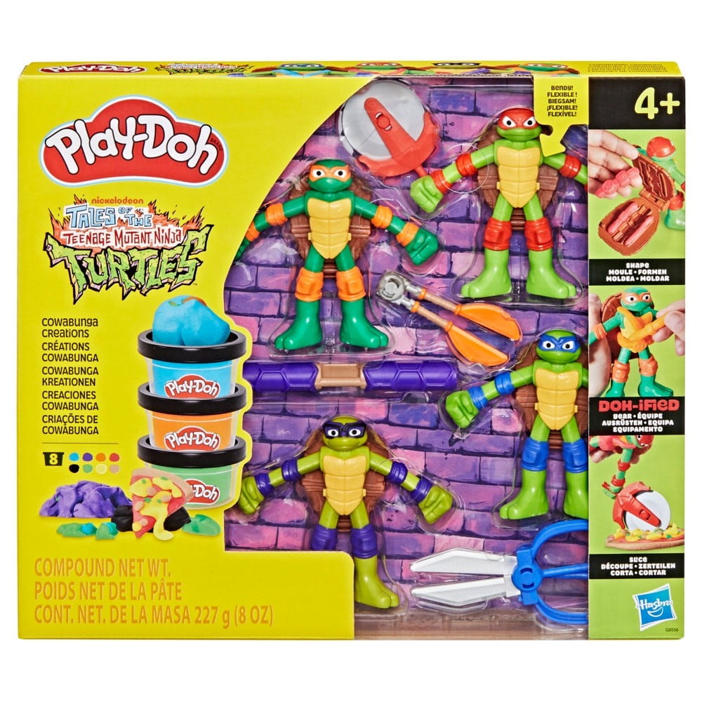 Play-doh - Set Pd Teenage Mutant Ninja Turtles Creaciones Cowabunga