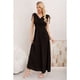 thumbnail image 2 of Maxi Vestido Largo Mujer Casual Eventos Texturizado Sin Manga 3374, 2 of 3