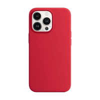 Genérico - Carcasa Silicona Iphone 14 Pro Max Rojo