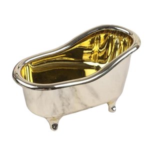 Ioensy - Bañera Jabonera Vintage Para Ducha Baño Accesorios Mesa Aureate