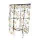 thumbnail image 1 of Cortina De Ventana Romana Con Dise?o De Flores, Gasa Transparente N. ° 1, Amarillo, 80x100 Cm, 1 of 5