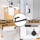 thumbnail image 4 of Porta Nova Rollo Papel Metal Toalla Mano Absorbente Cocina, 4 of 7