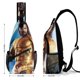 thumbnail image 2 of Aquaman Riñonera Bandolera con Estampado Integral para Hombres y Mujeres, Bolso Cruzado Gráfico de Tendencia, Mochila de Hombro Streetwear para Ciclismo y Deportes, Riñonera Versátil Casual, 2 of 6