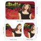 thumbnail image 3 of Buffy la cazavampiros-theme 4-Piece Shower Curtain Set with Rugs, Waterproof Bathroom Decor Set Includes Bath Mat, U-Shaped Rug, Toilet Lid Cover and Curtain with Hooks, 3 of 6