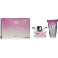 Set De Regalo Perfume Versace Bright Crystal Eau De Toilette Para Mujer