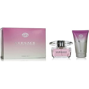 Set De Regalo Perfume Versace Bright Crystal Eau De Toilette Para Mujer
