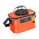 thumbnail image 5 of Cubo De Pesca Plegable Con Asas, Cubo Portátil Plegable Para Protección De Peces, Naranja, 5 of 5
