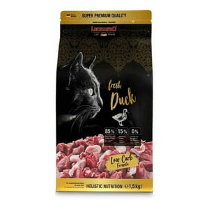 Genérico - Alimento Para Gato Leonardo Fresh Pato 1,5 Kg Amarillo 757015-1