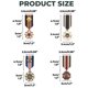 thumbnail image 2 of Broches de metal vintage Marsrut 4 piezas, 2 of 9